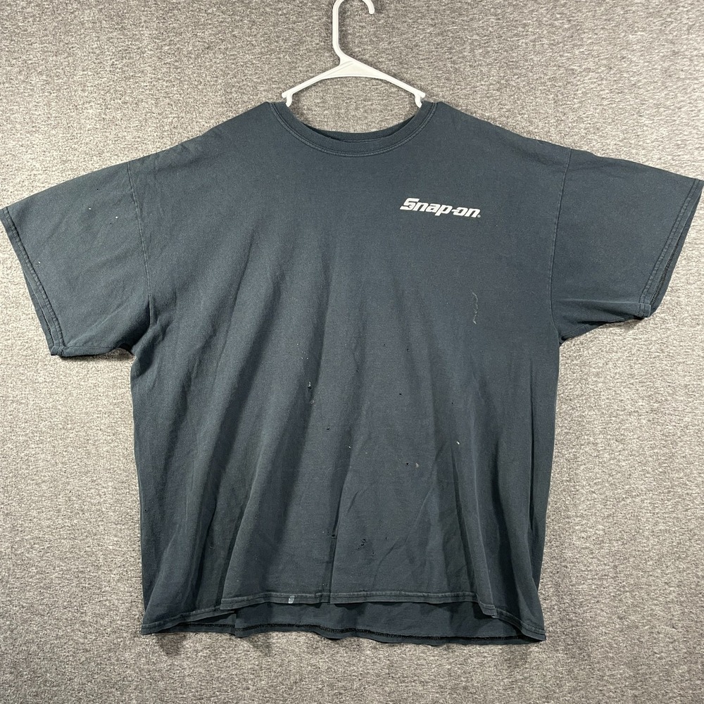 Thrashed Snap On Tools Restoration Revival Shirt Black Men's Size XL